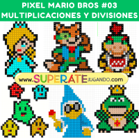 Pixel Mario Bros 3 - Multiplicaciones y Divisiones